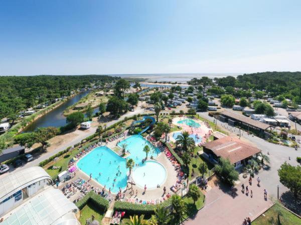 Mobil Home Xxl - Bord Lac - Camping Les Viviers - Lege Cap Ferret מראה חיצוני תמונה