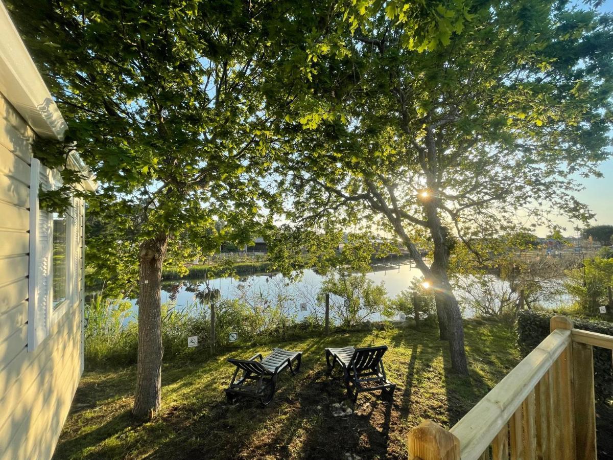 Mobil Home Xxl - Bord Lac - Camping Les Viviers - Lege Cap Ferret מראה חיצוני תמונה