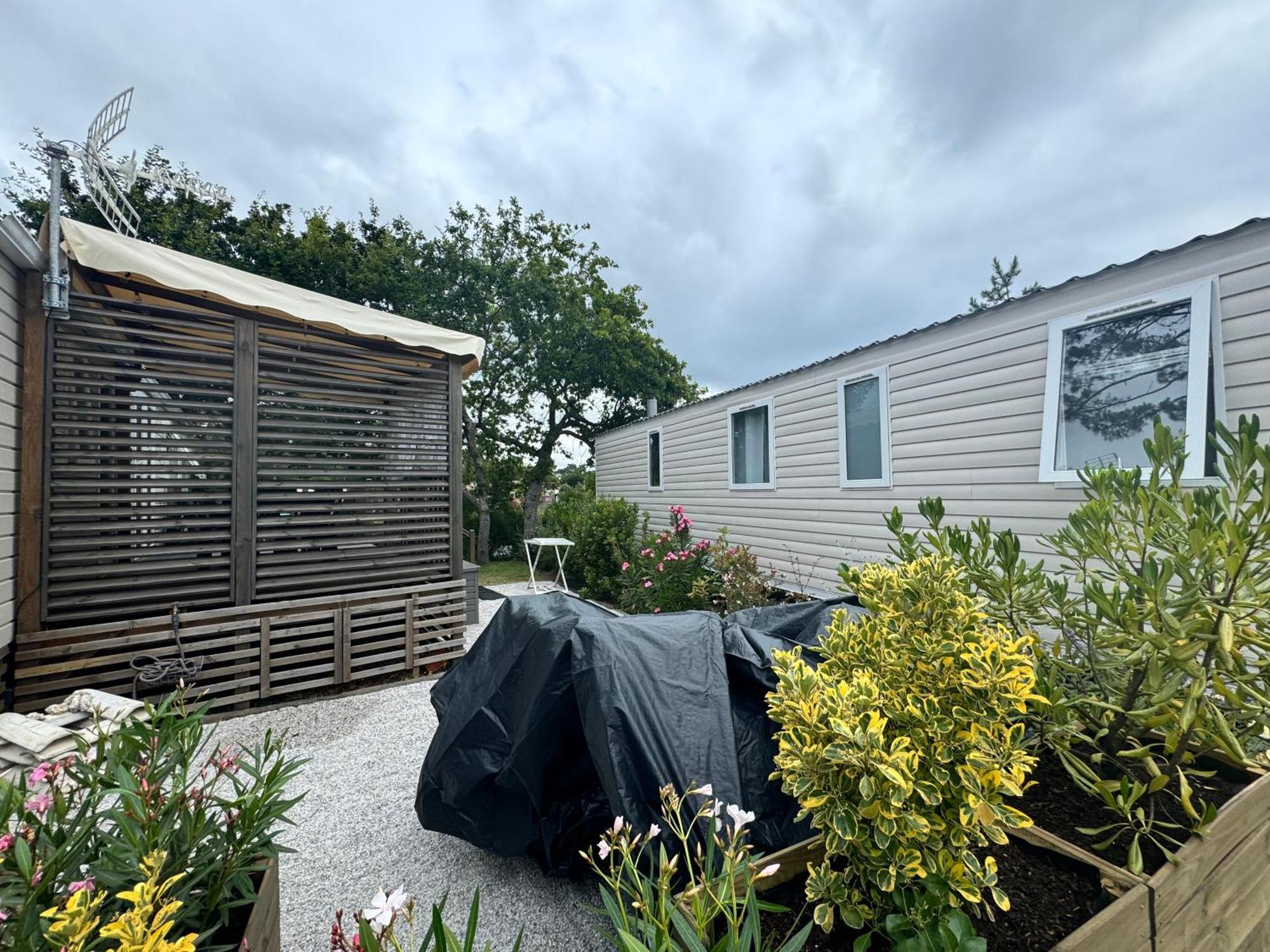 Mobil Home Xxl - Bord Lac - Camping Les Viviers - Lege Cap Ferret מראה חיצוני תמונה