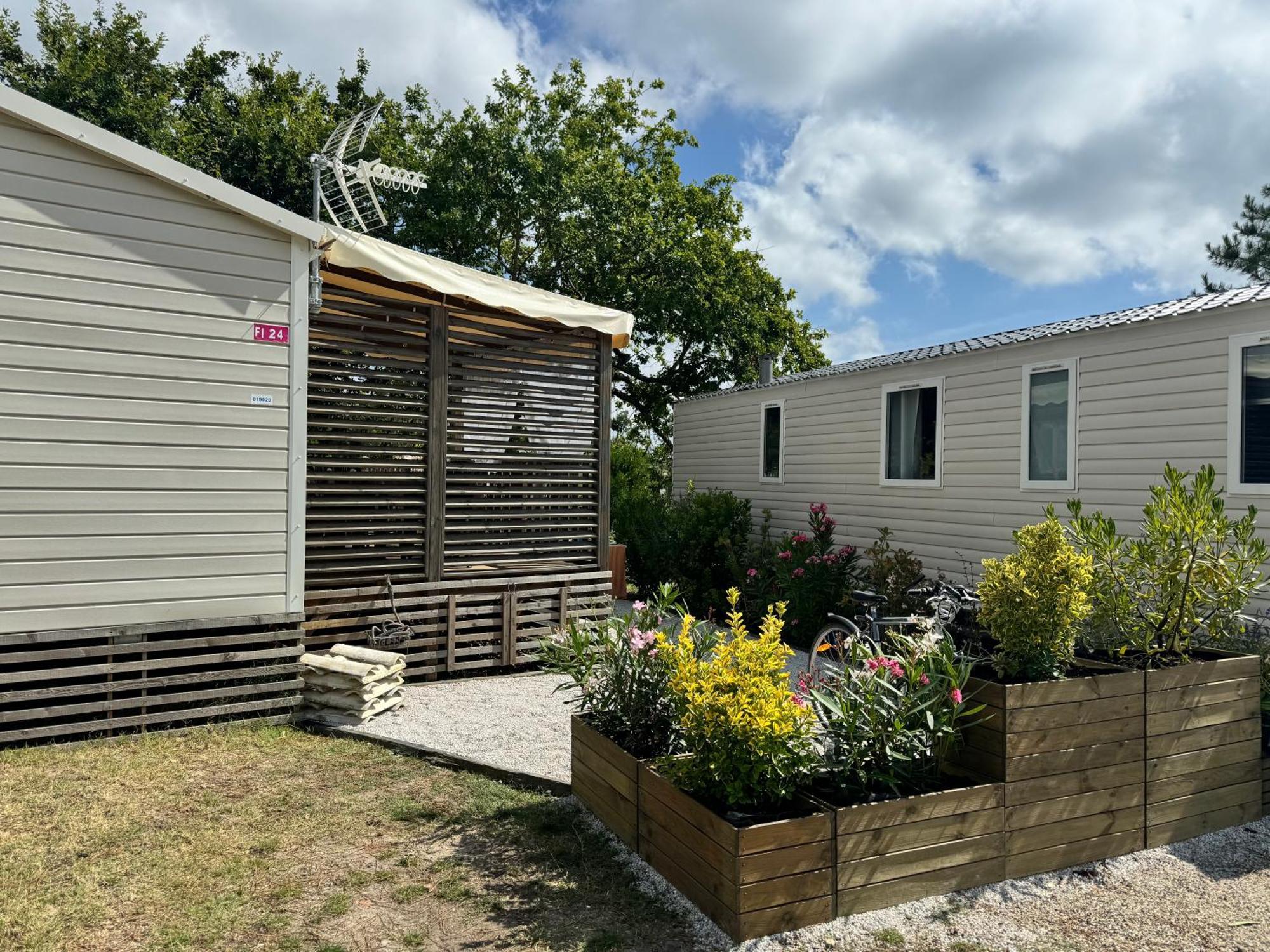 Mobil Home Xxl - Bord Lac - Camping Les Viviers - Lege Cap Ferret מראה חיצוני תמונה